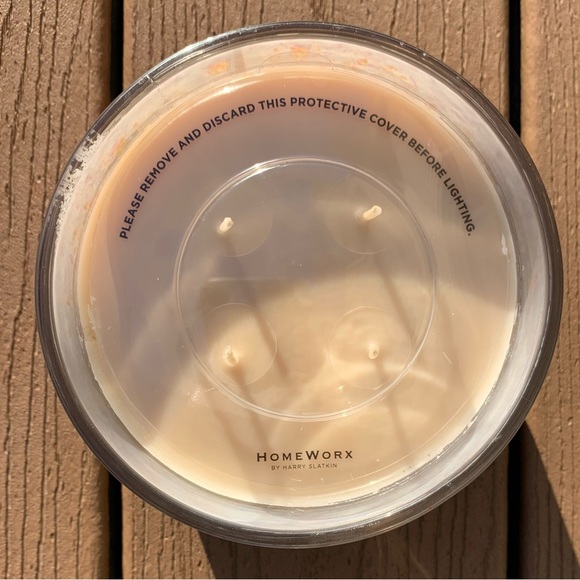 🆕SPUN VANILLA SUGAR HARRY SLATKIN HOMEWORX 4 WICK 18oz CANDLE NWTS! - Picture 2 of 6